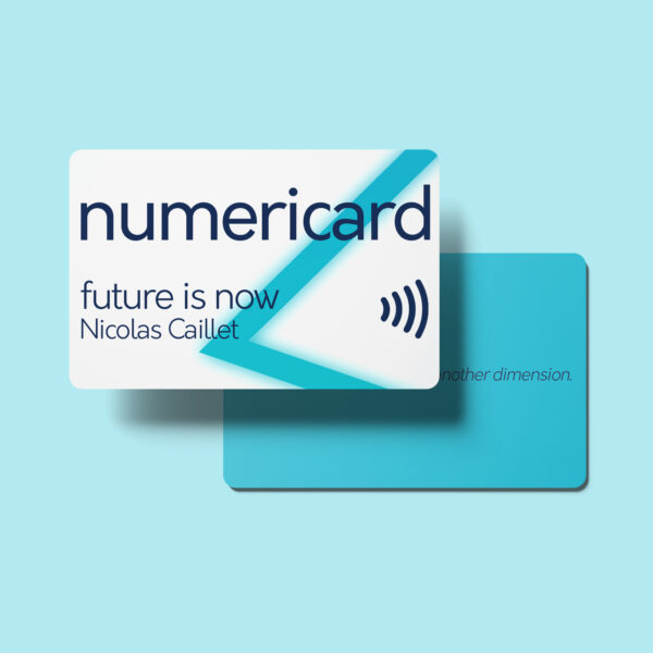 Numericard NFC PVC personnalisable - numericard pvc scaled